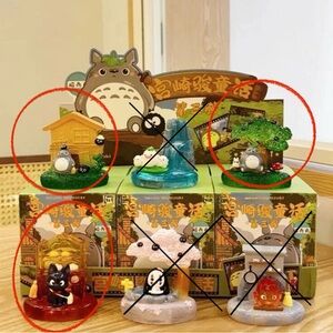 Hayao Miyazaki–Inspired Anime Fairy Tale Blind Box